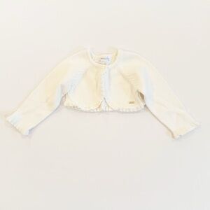 Mayoral 6-9M Cropped Cardigan
